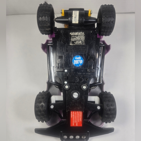 Vtg Radio Shack Radio Controlled Aero Buggy 80's 49MHz RC Runs Great - Picture 5 of 8